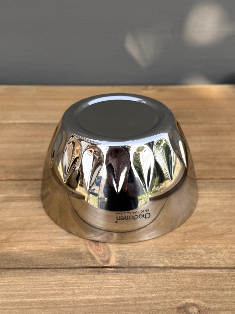 Bát inox 18/10 dày hai lớp, cách nhiệt và chống bỏng, bát sáng tạo hình hoa sen dành cho trẻ em và người lớn, bát ăn và bát súp.