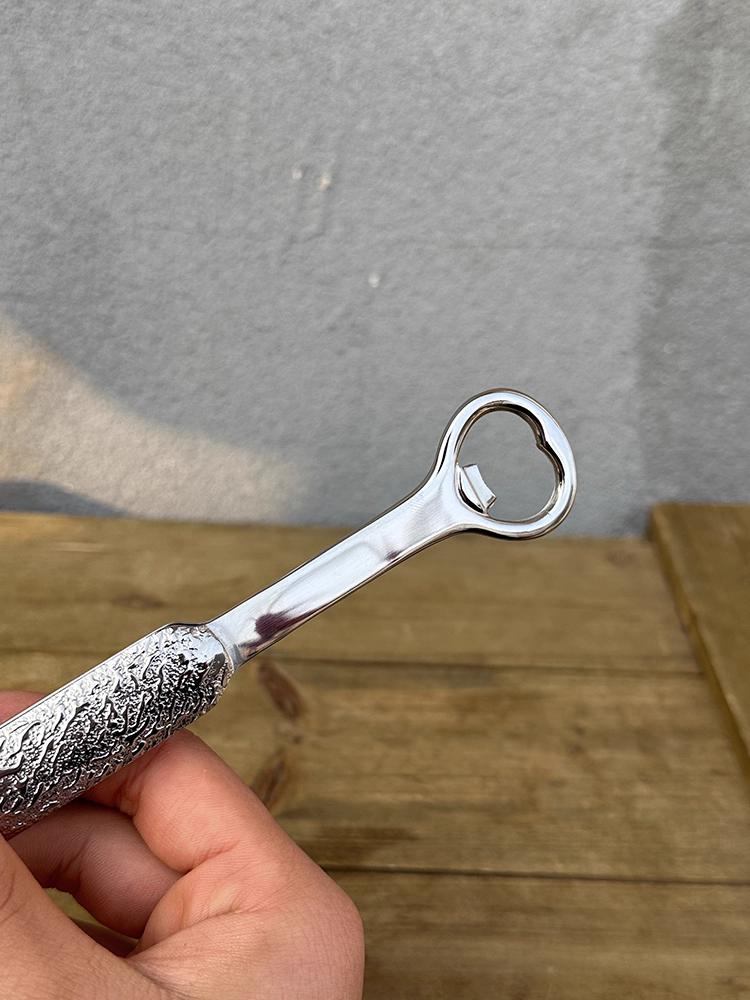 Xuất khẩu hàng nguyên bản ~ 18-10 Kẹp nướng bằng thép không gỉ cấp thực phẩm, dụng cụ mở chai bia, kẹp nướng, kẹp chia thức ăn