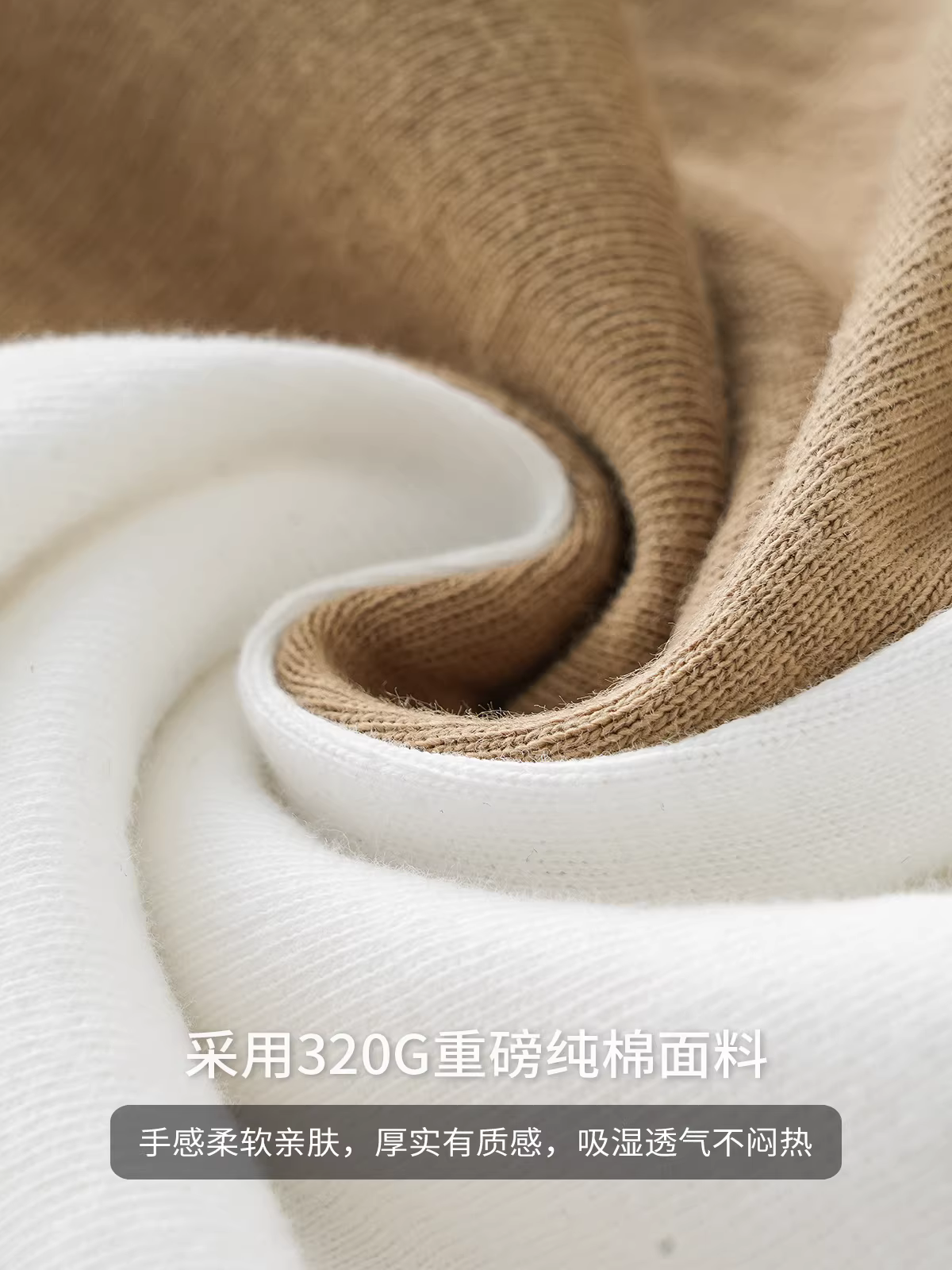 Áo thun cotton nguyên chất hạng nặng 320G kiểu Mỹ dành cho nam, tay ngắn, áo thun cổ tròn ba kim hình tam giác ngược cổ điển mùa hè dành cho nam