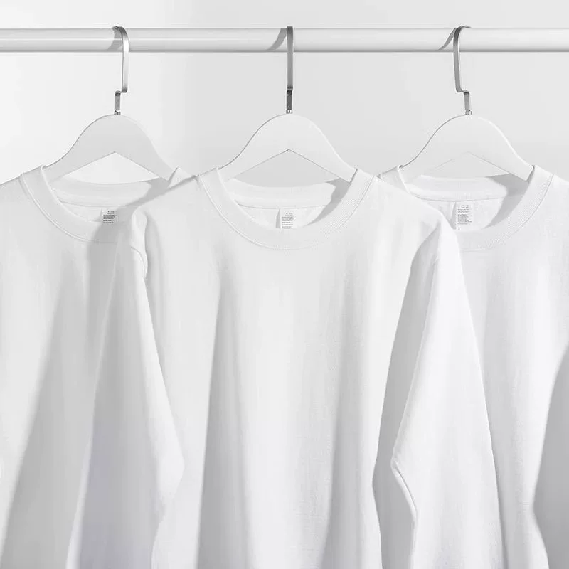Thanh lý ngoại thương~ Cửa hàng giảm giá, áo thun dài tay trơn màu nam nữ, chất liệu cotton nguyên chất, mặc thoải mái