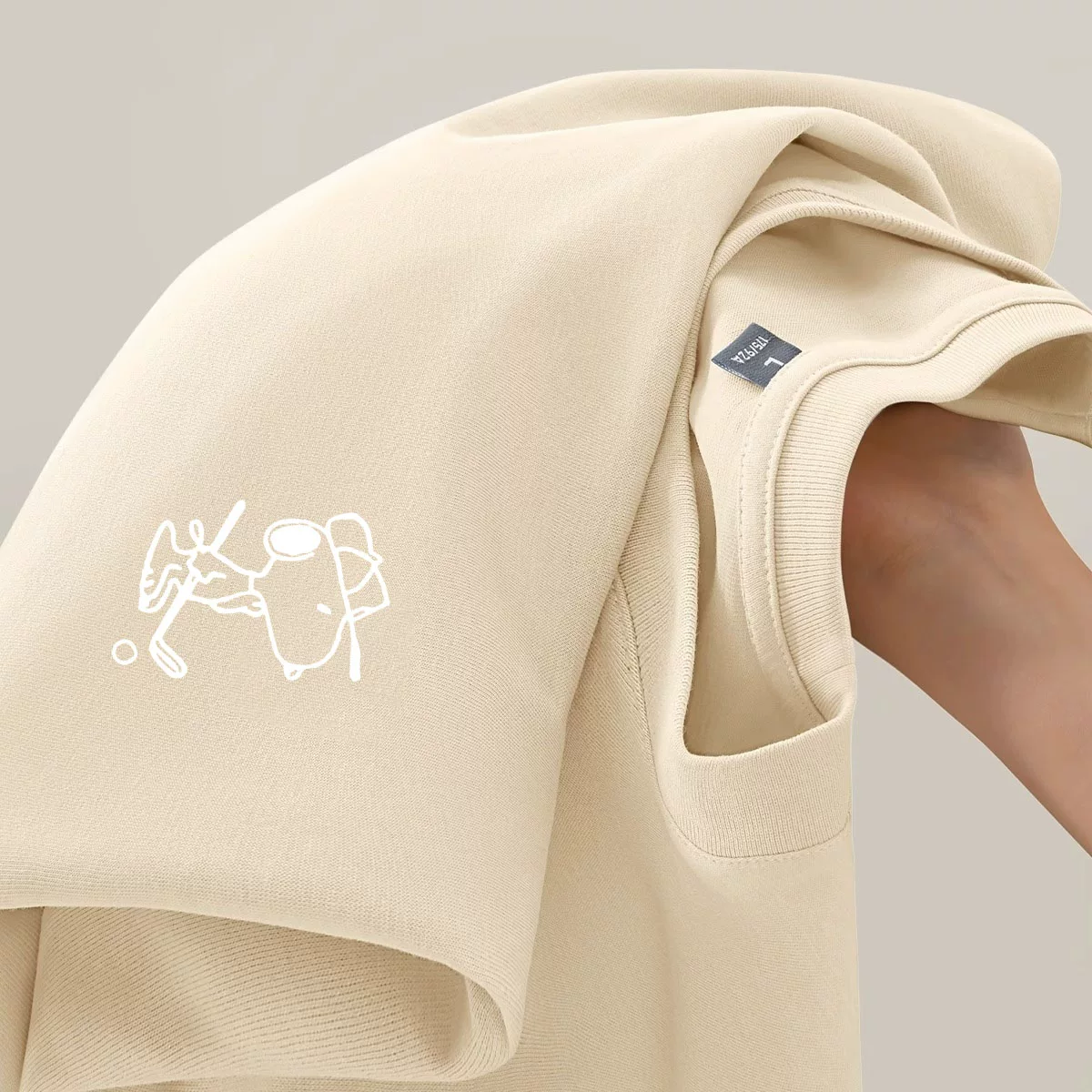 Hàng thanh lý đặc biệt~ Hàng xuất khẩu dư thừa, nhãn mác đã xóa, giá hời Áo thun cotton 100% in hình, tay ngắn, dáng rộng, mùa hè 2025