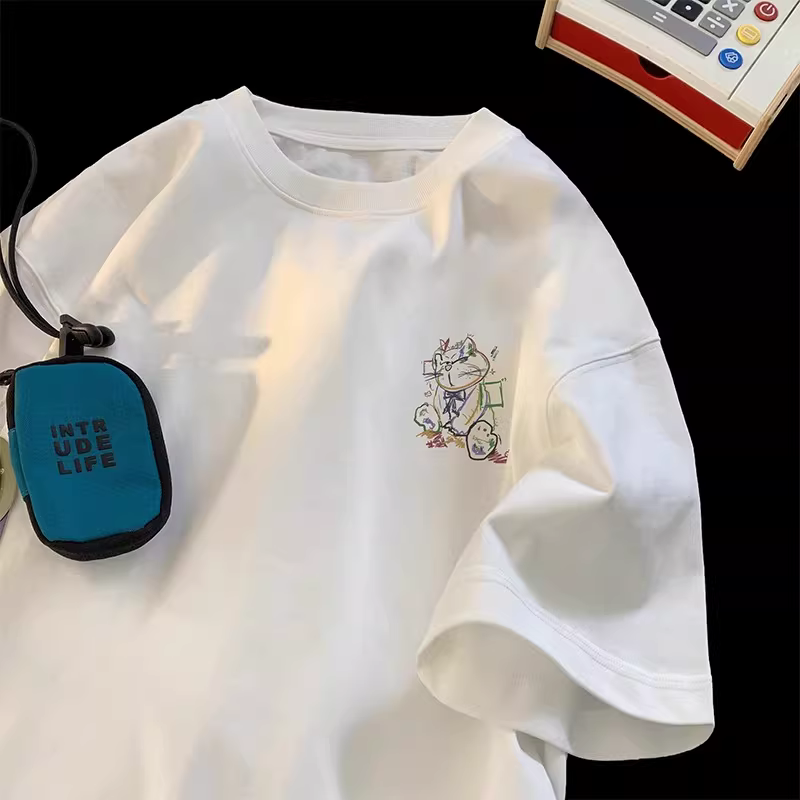 Outlet~ Hàng xuất khẩu, thanh lý, giá hời, áo thun ngắn tay in hình cặp đôi unisex chất liệu cotton nguyên chất siêu hot