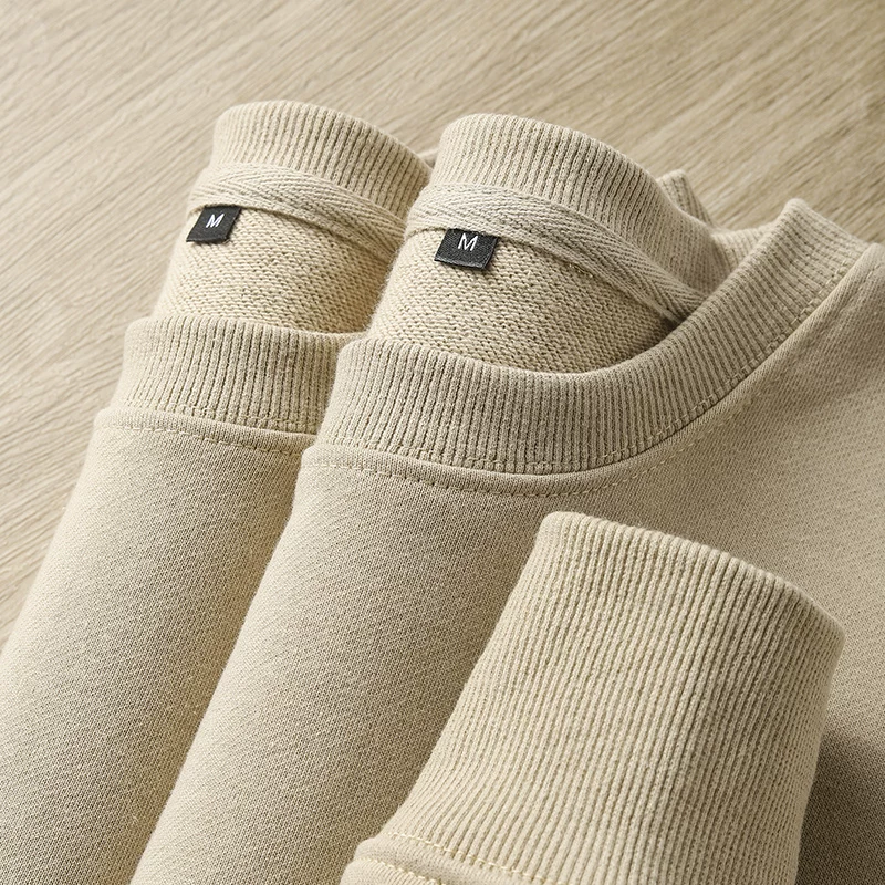 Outlet~ Thương hiệu xuất khẩu thanh lý mùa thu áo len dài tay màu trơn đa năng phong cách cổ điển mới