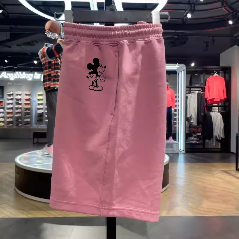 Giảm giá đặc biệt~ Hàng xuất khẩu dư thừa của các thương hiệu nổi tiếng, quần short thể thao thời trang mới giảm giá dành cho nam và nữ, quần short đa năng năm phần.