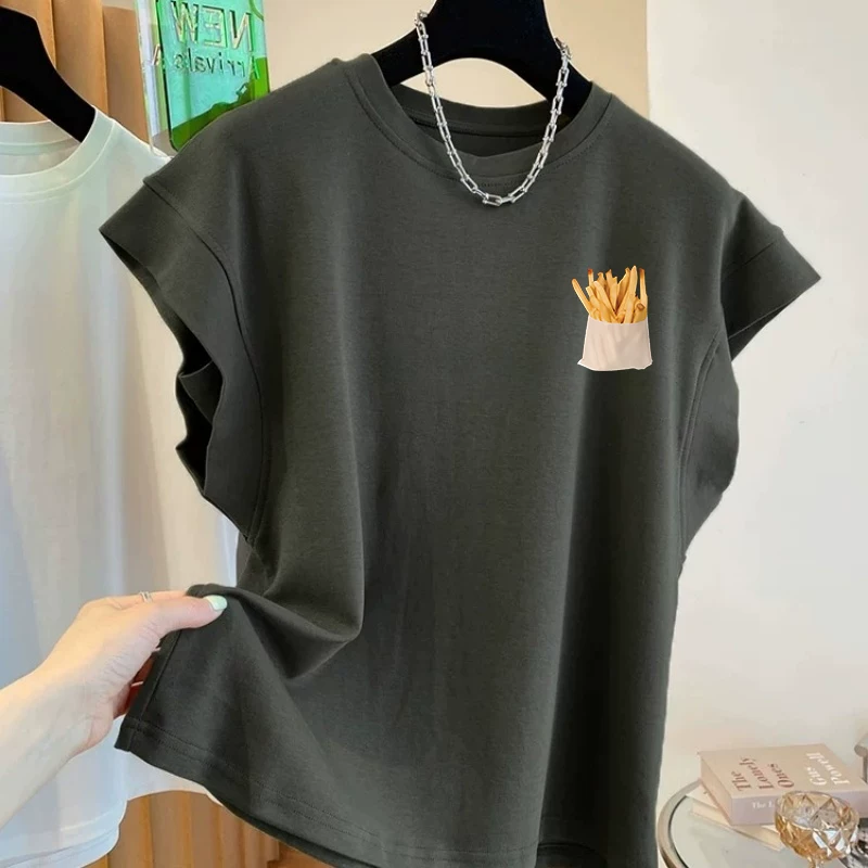 Outlet~ Hàng xuất khẩu thanh lý, áo ba lỗ tay bồng kiểu dáng mới độc đáo, áo thể thao unisex mùa hè