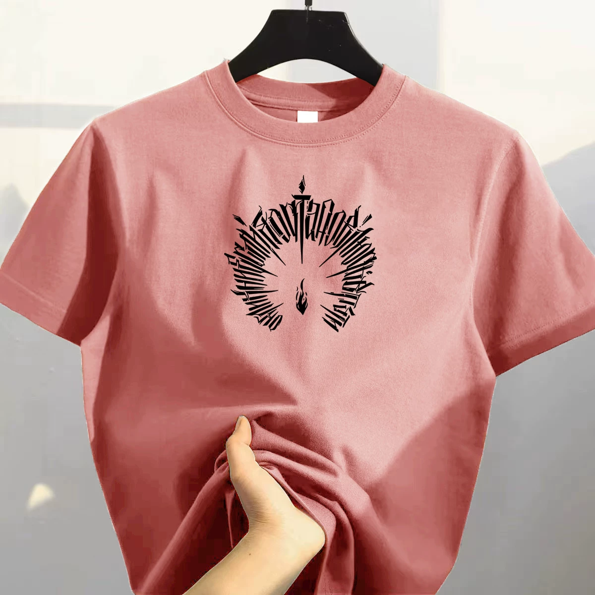 Outlet~ Hàng xuất khẩu thanh lý, áo thun cotton dày dặn mới mùa hè đơn giản đa năng tay ngắn