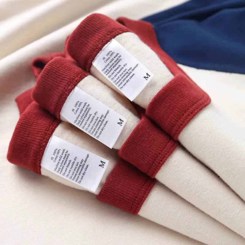 Outlet~ Hàng xuất khẩu thanh lý, áo thun ngắn tay phối màu raglan mùa hè chất liệu cotton nguyên chất dành cho nam và nữ.