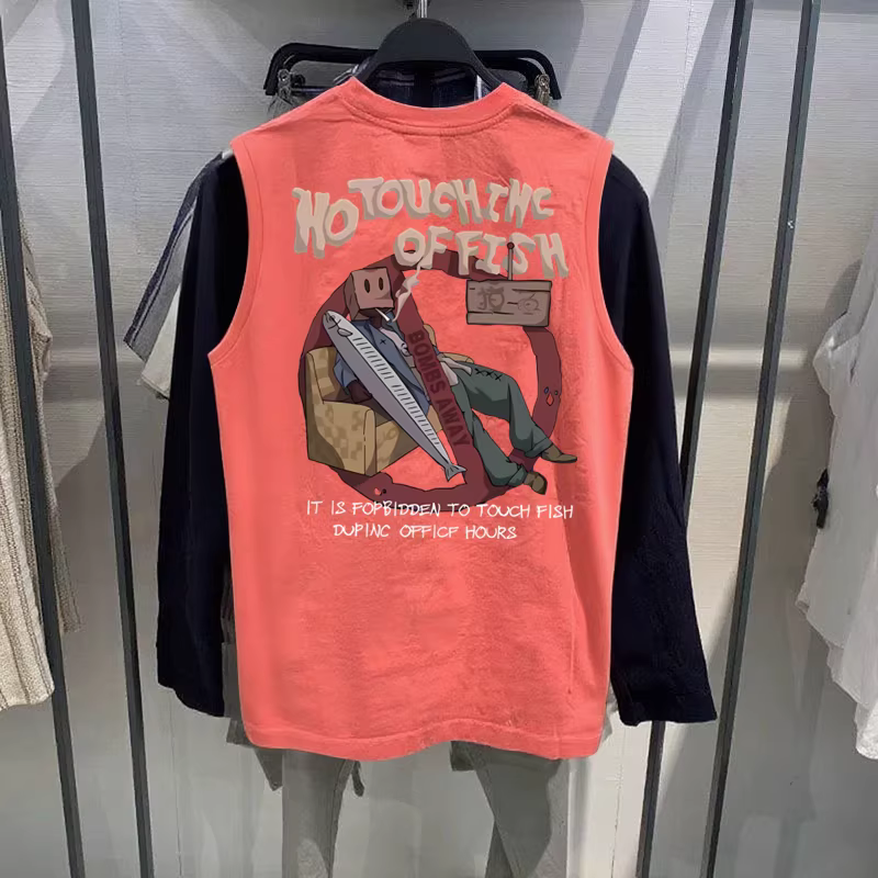 Áo ba lỗ thể thao mùa hè xuất khẩu, hàng thanh lý, dành cho nam và nữ, áo thun không tay đa năng