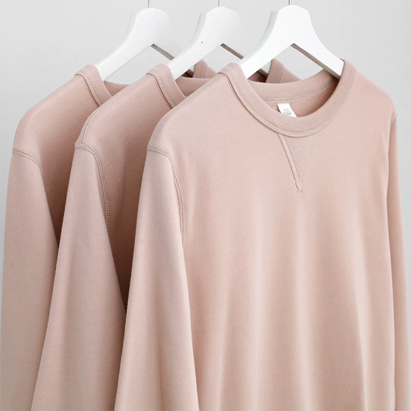 Cửa hàng Outlet~ - Quầy hàng xuất khẩu có mác cắt, giá hời, kiểu dáng mới mùa thu, áo sweatshirt cổ tròn unisex đa năng, thời thượng