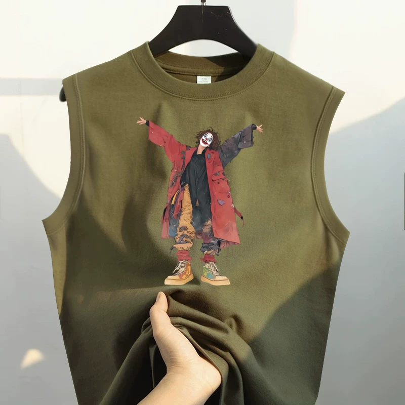 Áo vest thể thao đơn giản, kiểu dáng mới, xuất khẩu, thanh lý kho.