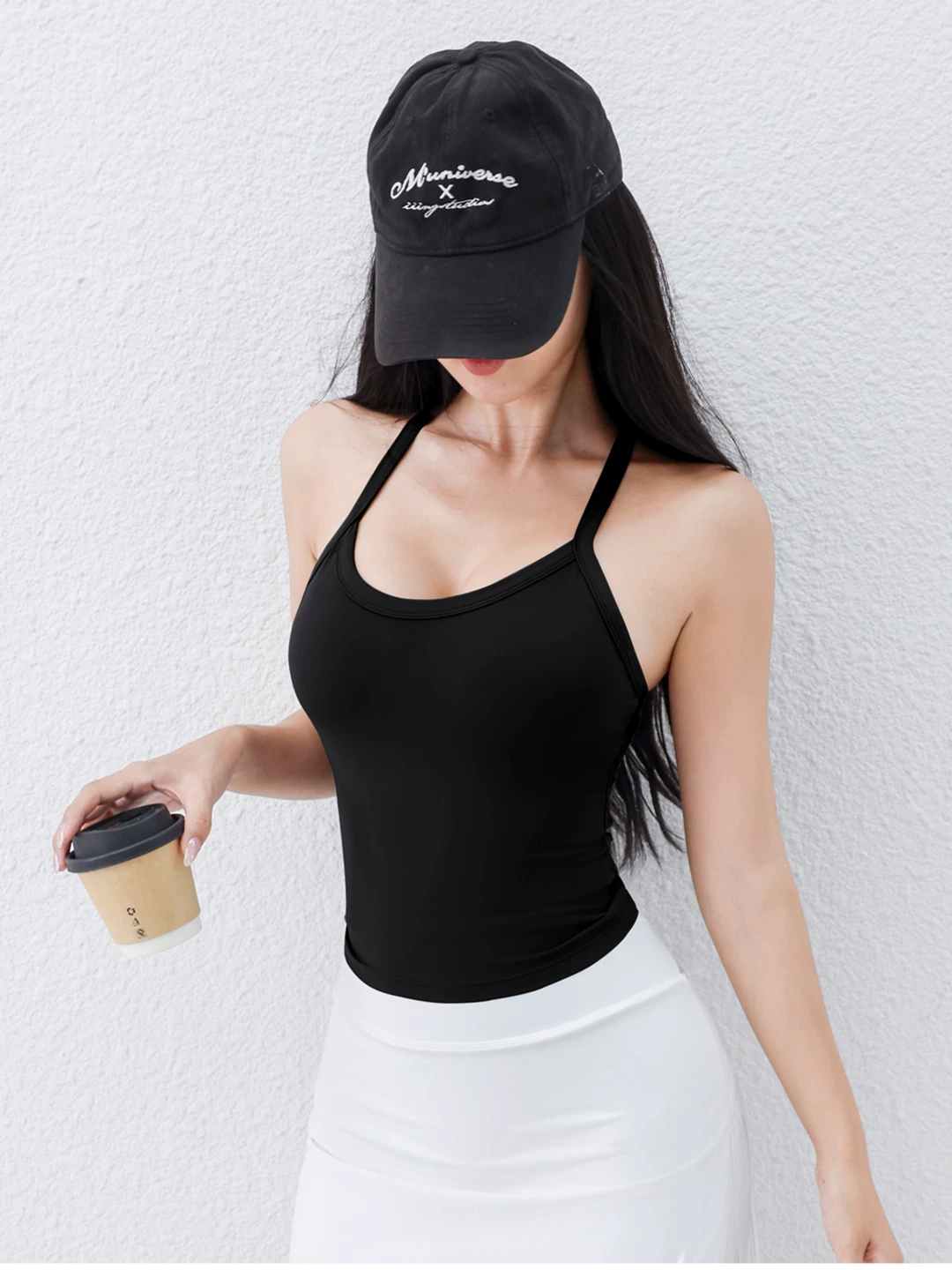 Áo vest thể thao nhanh khô dành cho nữ, áo tập yoga lưng đẹp có đệm ngực, áo ngực tập thể dục Pilates.