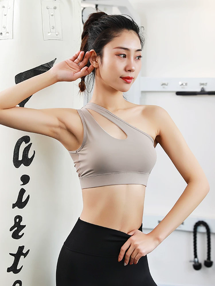 Quần áo tập yoga, áo ngực chống sốc có đệm ngực, áo ngực thể thao mùa hè dành cho nữ, áo vest mặc ngoài, quần áo tập chạy bộ thấm mồ hôi