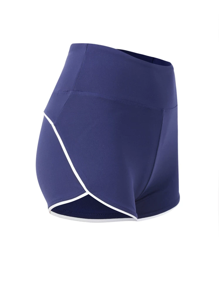 Quần short thể thao bó sát nâng mông gợi cảm dành cho nữ, chống lộ, nhanh khô, cạp cao, ôm hông, quần legging tập yoga.