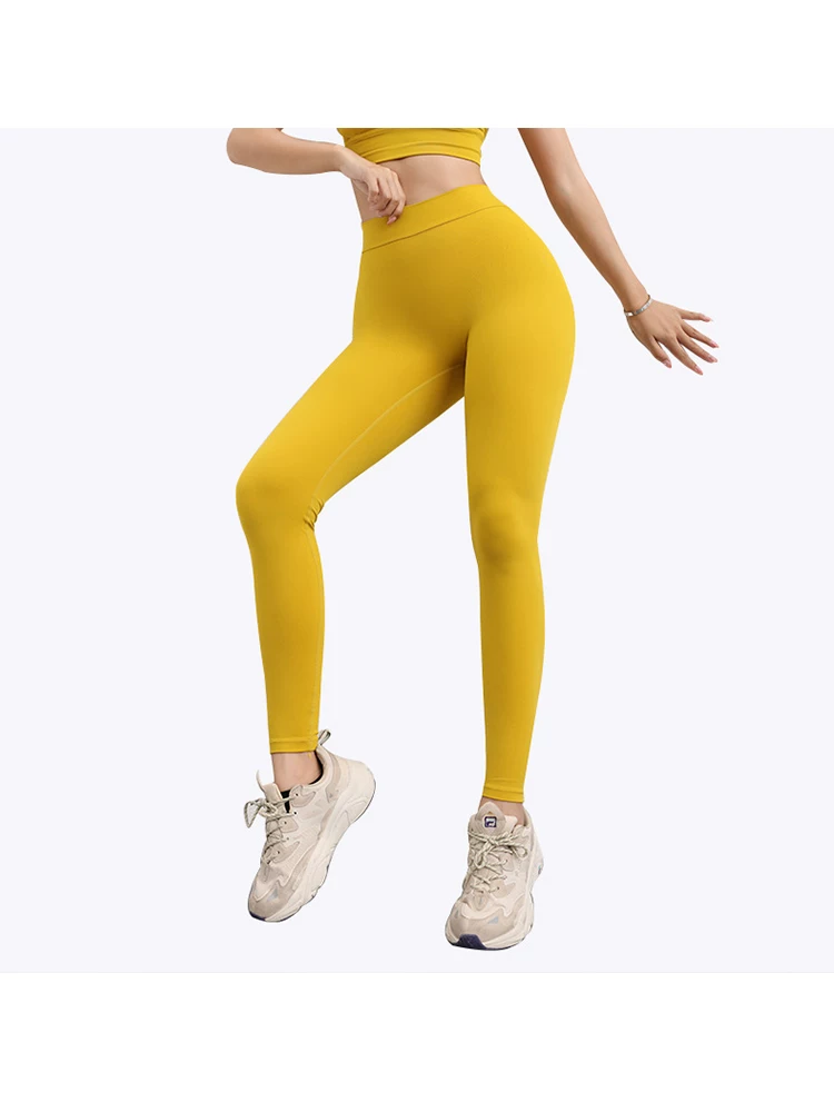 Bộ đồ thể thao dành cho nữ, quần tập gym dáng quả đào gợi cảm, bộ đồ tập yoga co giãn, quần legging thấm hút mồ hôi.