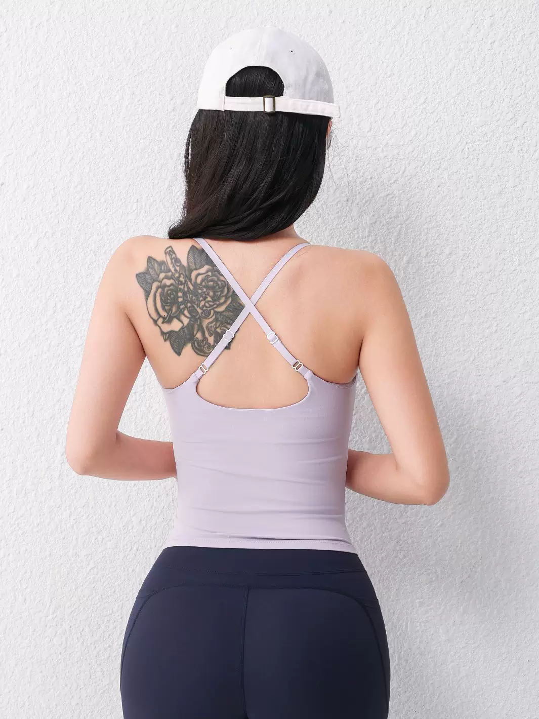 Áo tập yoga lưng chéo có thể điều chỉnh dành cho nữ, áo tập yoga ôm sát, áo ngực thể thao tập thể dục ngoài trời, áo ngực nâng ngực.