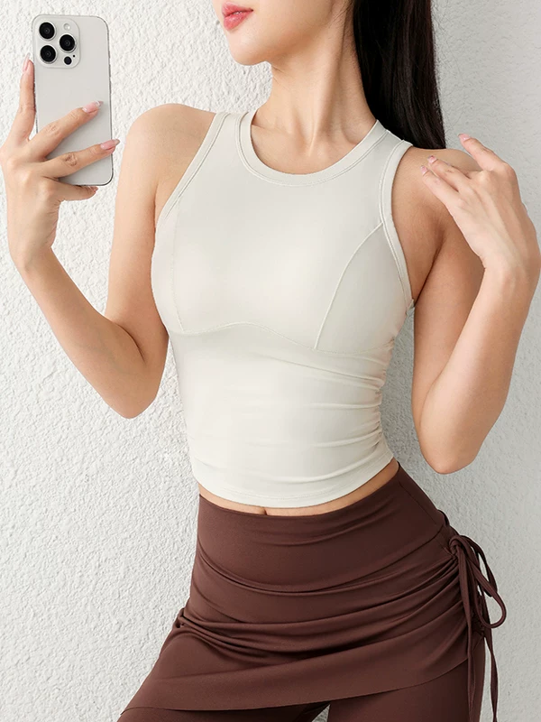 Áo ngực thể thao dành cho nữ, áo tập yoga chống sốc, áo tập Pilates mới mùa hè dành cho nữ, áo ngực thể thao nâng ngực