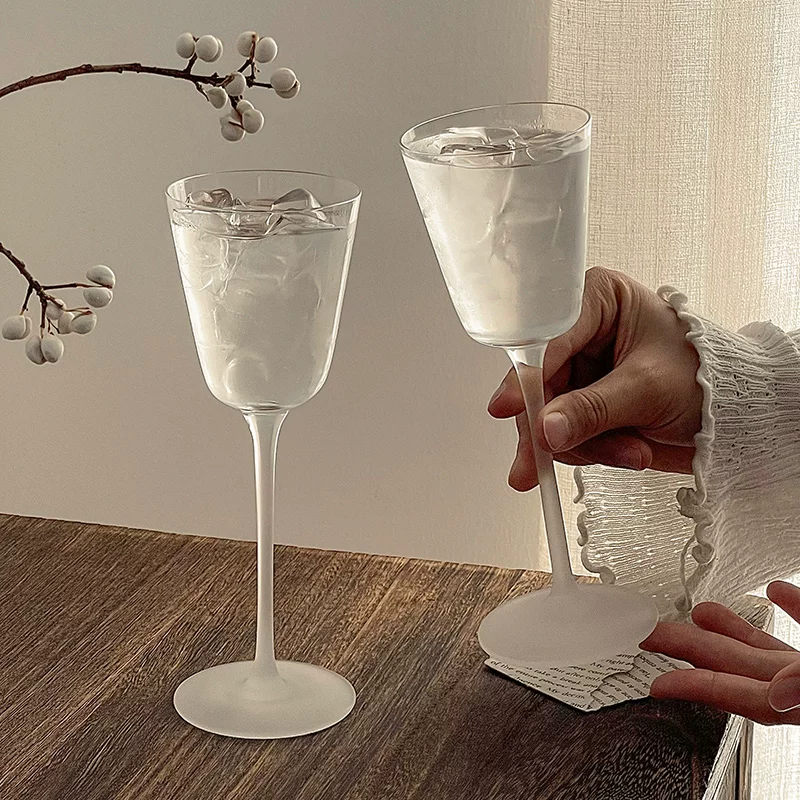 Ly thủy tinh mỏng kiểu Nhật Kimura, ly thủy tinh nhẹ, ly pha chế cocktail tại nhà, ly cocktail sâm banh hơi say