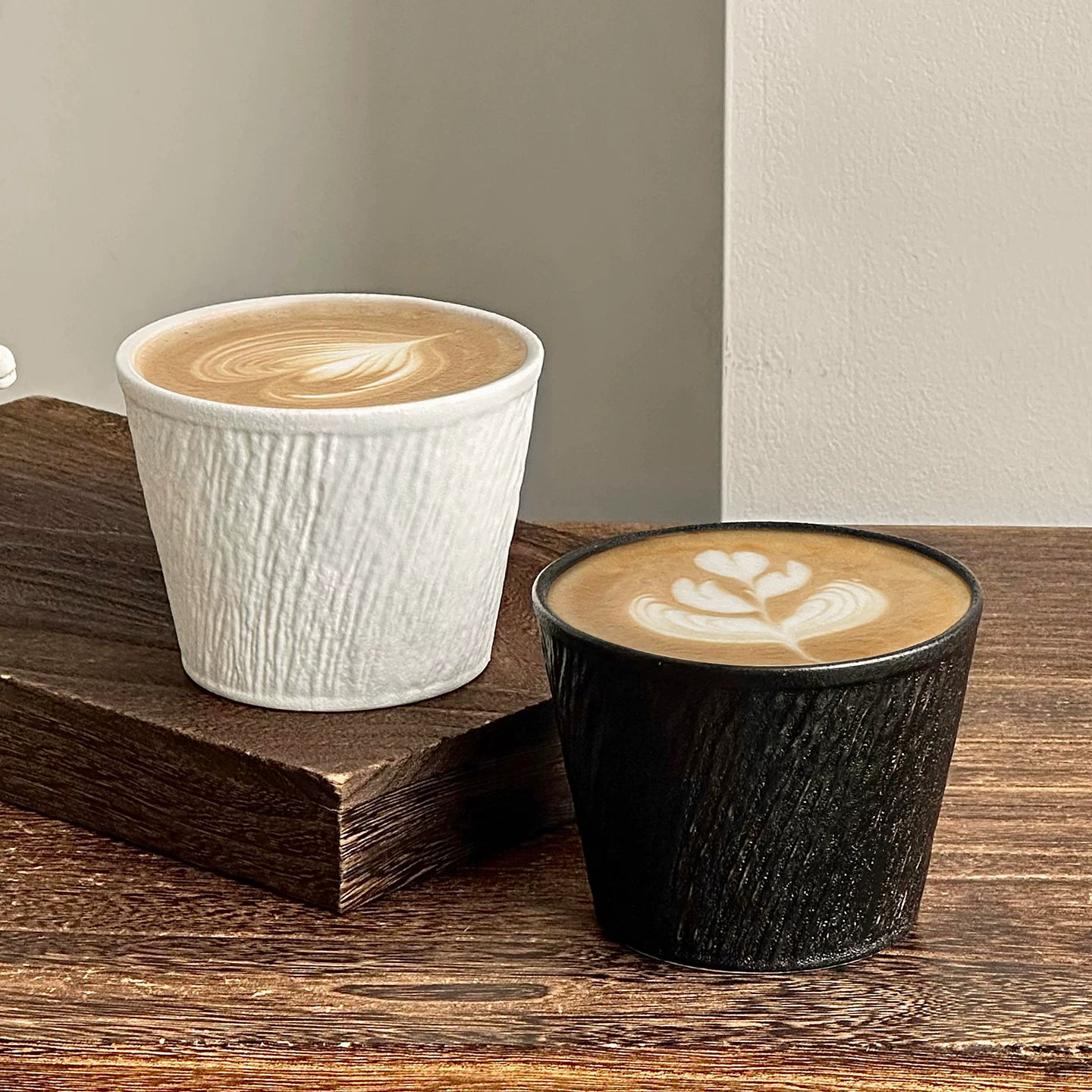 Cốc cà phê cầm tay bằng gốm sứ kiểu Nhật cổ điển, cốc espresso cao cấp, cốc nếm đặc sản nghệ thuật latte của Mỹ