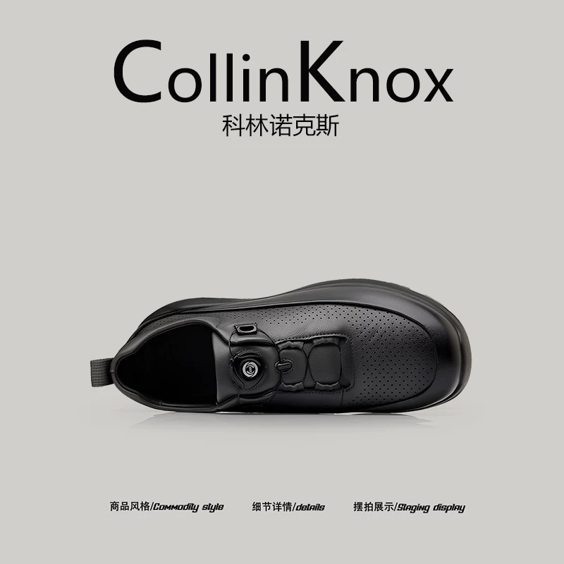 [Đi bộ ngoài trời] Giày thường ngày mới mùa xuân CollinKnox 2026 dành cho nam, giày du lịch thoáng khí rỗng