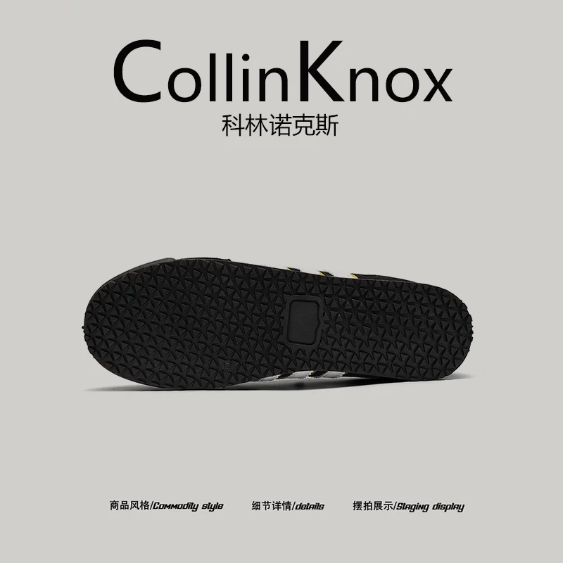【Sản phẩm mới hợp xu hướng】Giày tập luyện bằng vải canvas mỏng mới của CollinKnox 2026 dành cho nam, có thể chuyển đổi thành giày nửa dép.