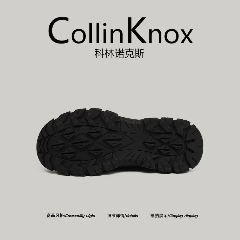 [Sảng khoái và thoáng khí] Giày đi bộ đường dài nam mùa hè mới CollinKnox 2026 với đế dày và giày lưới chống va chạm