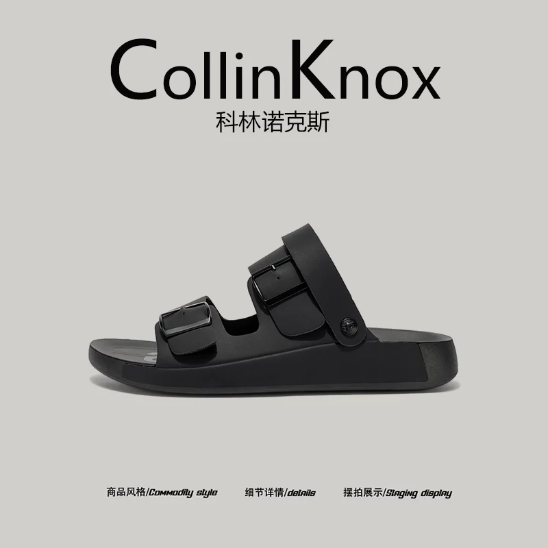 [Sản phẩm bán chạy phổ biến] Giày Birkenstock mùa hè mới CollinKnox2025 dành cho nam, cỡ lớn 46, dép da đi làm