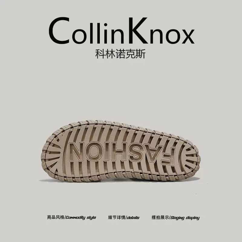 [Chính hãng từ cửa hàng] Dép mùa hè mới CollinKnox 2026 dành cho nam, dép lái xe đa năng thời trang.