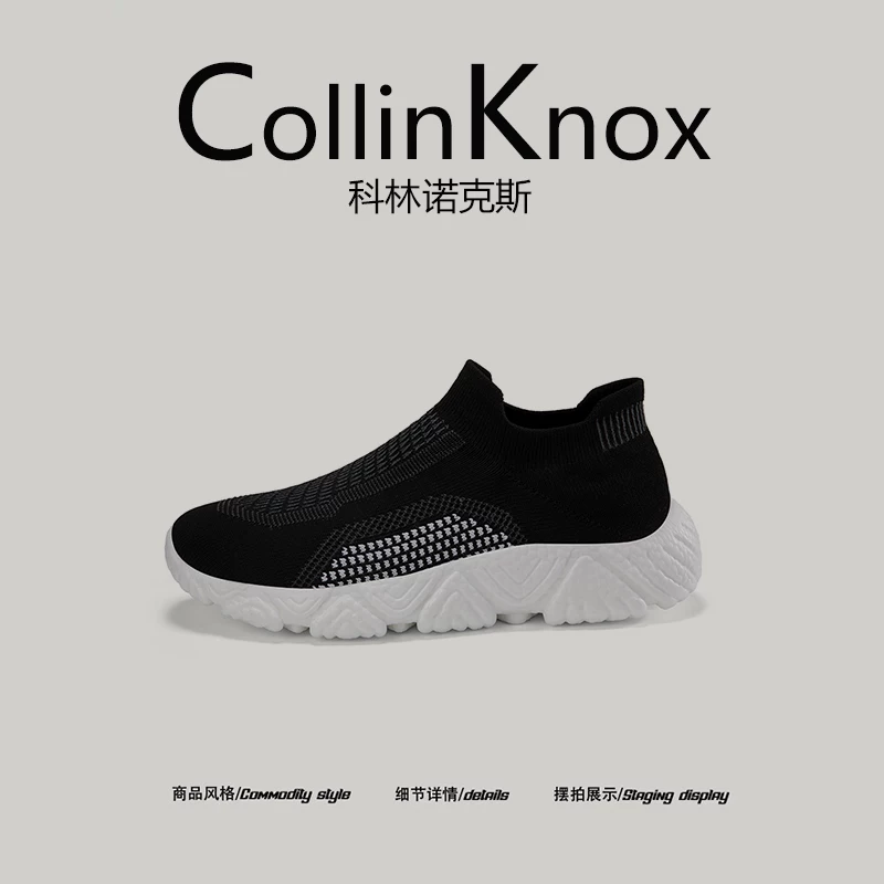 [Đề xuất phổ biến] Giày lưới nam CollinKnox 2026 Xuân mới, màu sắc tươi sáng, giày thể thao thời trang