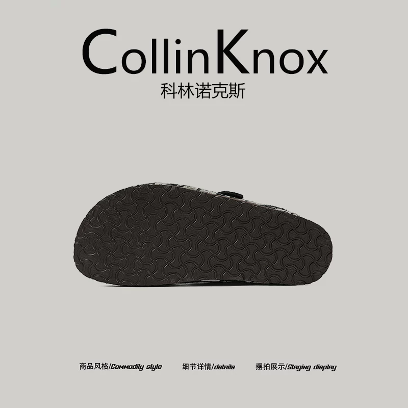 [Niche Design] Giày Birkenstock nam mới mùa xuân 2026 của CollinKnox, giày thường ngày độc đáo và đa năng