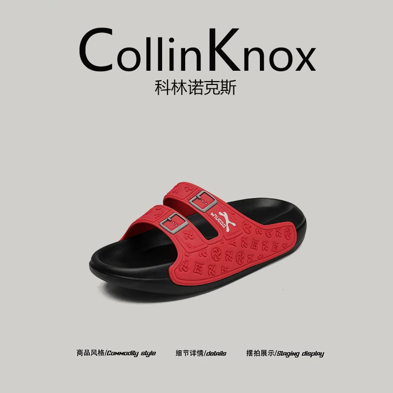 [Mẫu mới hợp thời trang] Dép mùa hè mới CollinKnox2026 dành cho nam, cỡ lớn, dép đi biển ngoài trời tại nhà