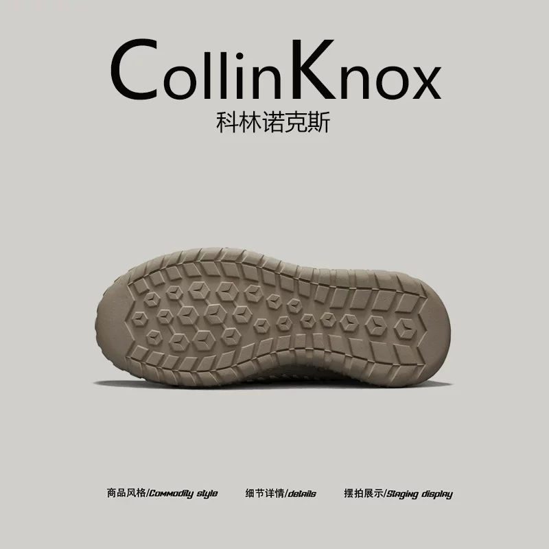[Trọng lượng nhẹ và thoáng khí] Giày đi bộ đường dài mùa hè mới CollinKnox 2026 dành cho nam, giày đi bộ đường dài chống va đập
