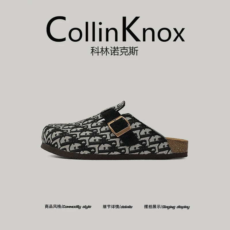[Niche Design] Giày Birkenstock nam mới mùa xuân 2026 của CollinKnox, giày thường ngày độc đáo và đa năng