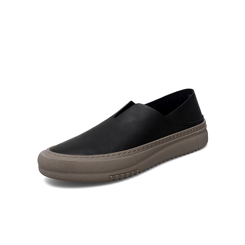 [Da thật cao cấp] Giày nam CollinKnox 2026 mùa xuân mới dành cho nam, giày lái xe kiểu slip-on hai kiểu mang
