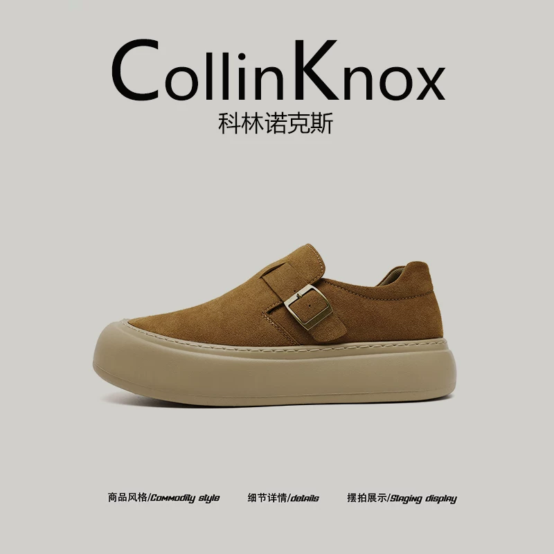 【Đơn giản nhưng tinh tế】Giày Birkenstock mới mùa hè 2026 của CollinKnox dành cho nam, giày lười nhẹ kiểu cổ điển.