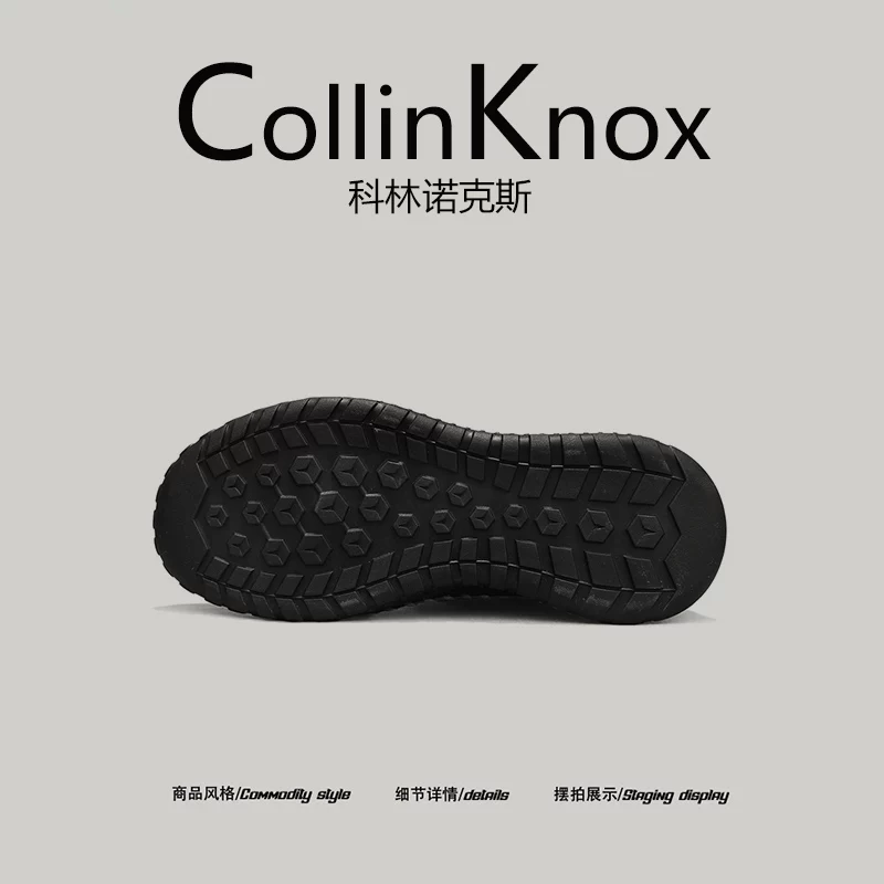 [Hàng hóa chất lượng cao] Giày bảo hộ lao động nam cao cấp CollinKnox2026 kiểu mới mùa xuân, chống mài mòn, dùng cho công trường