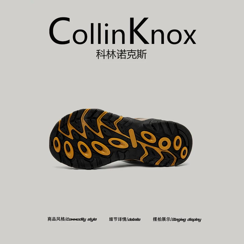 【Amphibious】CollinKnox 2026 giày đi biển mới mùa hè dành cho nam, dép sandal ngoài trời cỡ lớn hở mũi