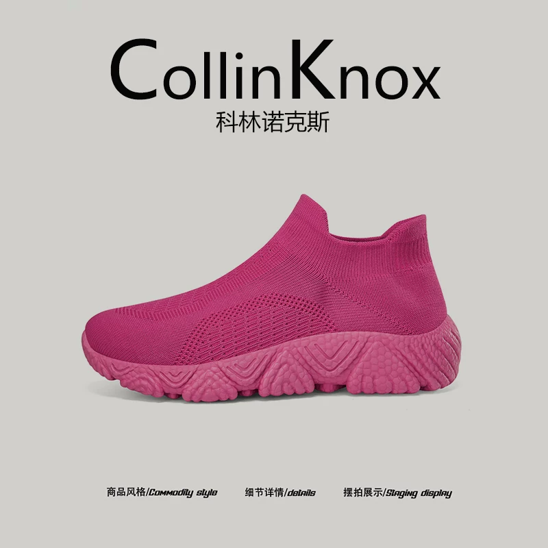 [Đề xuất phổ biến] Giày lưới nam CollinKnox 2026 Xuân mới, màu sắc tươi sáng, giày thể thao thời trang