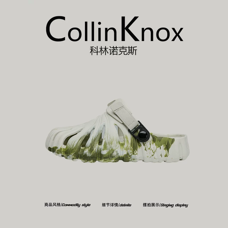 [Traveling Choice No. 1] Dép clogs mùa hè 2026 của CollinKnox dành cho cặp đôi, màu sắc tươi sáng, giày đi biển độc đáo.