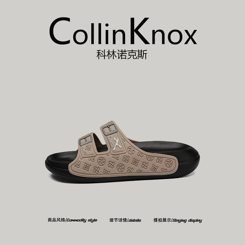 [Mẫu mới hợp thời trang] Dép mùa hè mới CollinKnox2026 dành cho nam, cỡ lớn, dép đi biển ngoài trời tại nhà