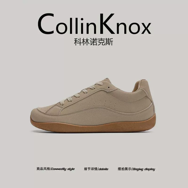[phong cách cổ điển và đa năng] Giày thường ngày mùa hè mới CollinKnox 2026 dành cho nam, giày đi làm đế mỏng màu sắc tương phản