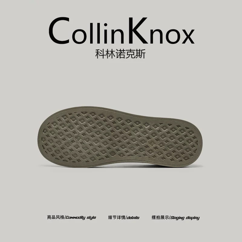 【Hợp thời trang và đa năng】Giày tập luyện cổ điển mới của Đức dành cho nam giới CollinKnox 2026 mùa xuân 2026, Giày thể thao Forrest Gump hợp thời trang.