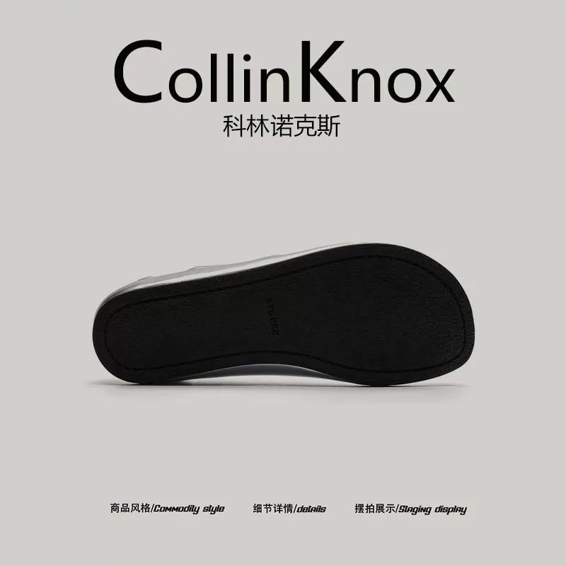 [Phong cách độc đáo và không đụng hàng] Giày thời trang mới mùa hè 2026 của CollinKnox dành cho nam và nữ, giày lười cỡ lớn dành cho số ít người.