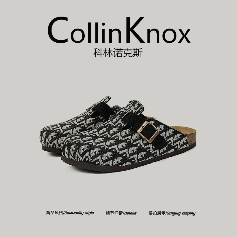 [Niche Design] Giày Birkenstock nam mới mùa xuân 2026 của CollinKnox, giày thường ngày độc đáo và đa năng