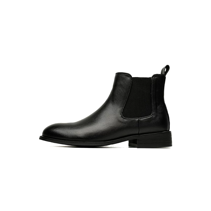 [Daily Stylish] CollinKnox2026 giày bốt mũi nhọn phong cách Hàn Quốc mới mùa xuân dành cho nam, giày bốt Chelsea kiểu brogue
