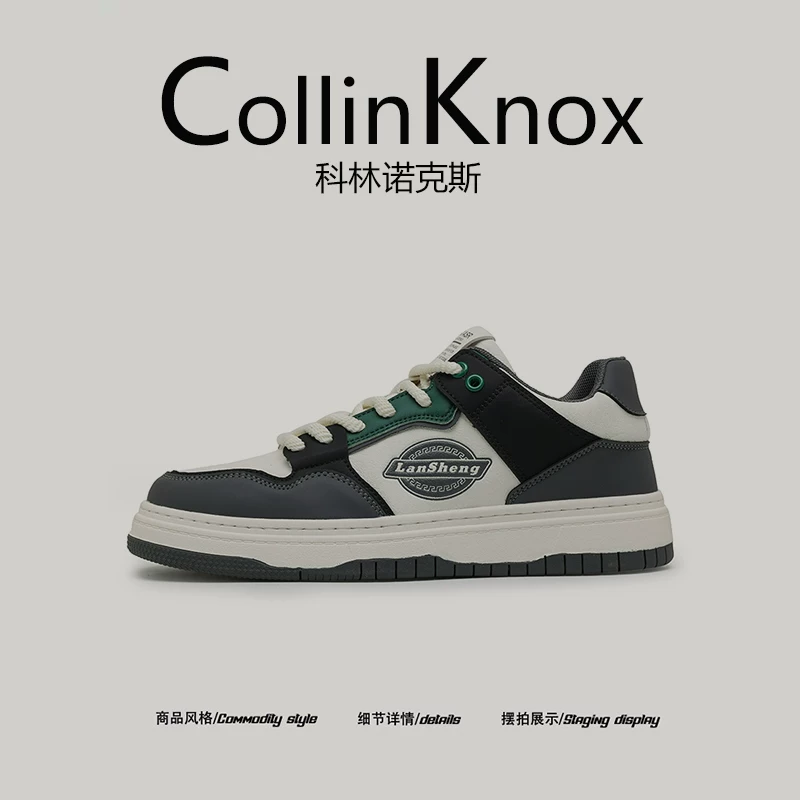 【Chất lượng ngoại thương】Giày lười đa năng CollinKnox 2026 mùa xuân mới dành cho nam giới Giày thời trang thông thường