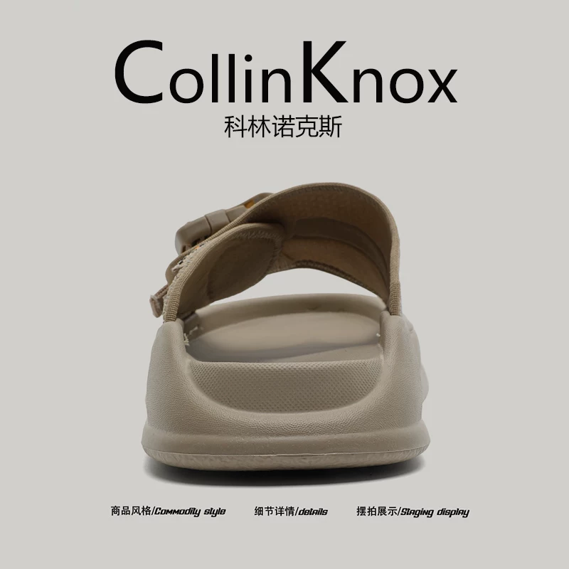 [Mẫu mới hợp thời trang] Giày Birkenstock có khóa mùa hè mới của CollinKnox2025 dành cho nam, dép đi biển ngoài trời