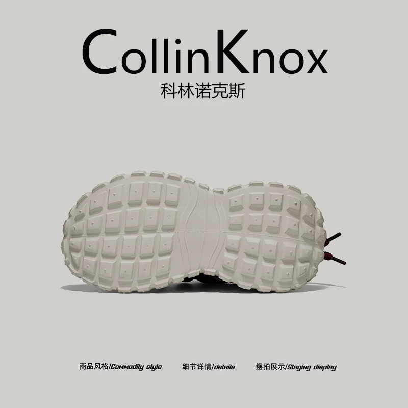 [Phong cách và thời thượng] Giày bố nam CollinKnox Xuân 2026 mới - Giày thường ngày đường phố độc đáo