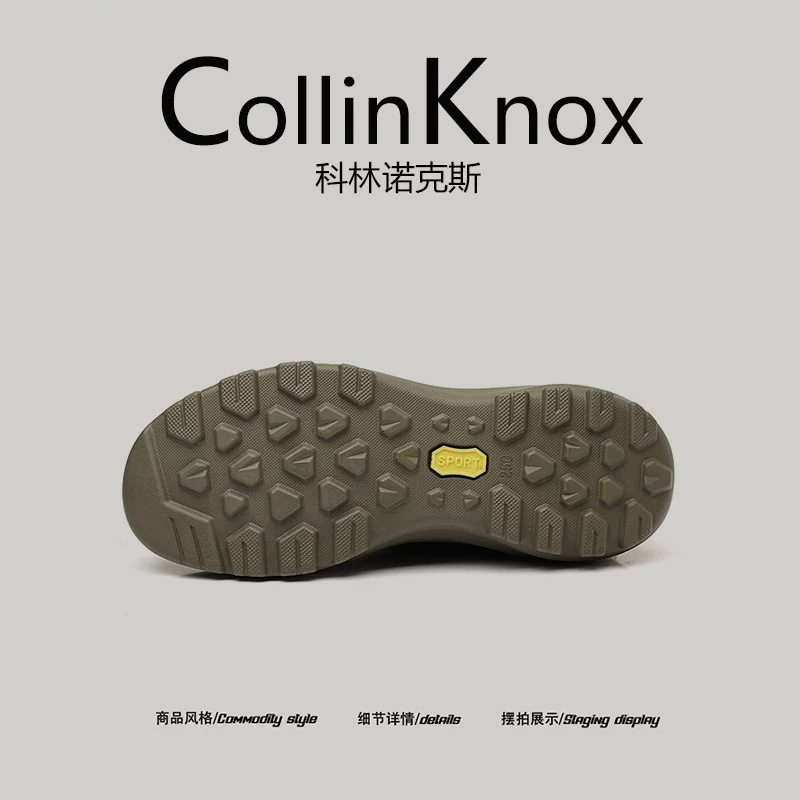 [Trọng lượng nhẹ cho những chuyến đi ngắn] Giày đi bộ đường dài CollinKnox 2026 Spring New City dành cho nam giới Giày cao cổ thông thường