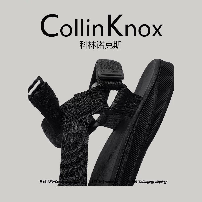 [Xu hướng hot của người nổi tiếng trên mạng] Dép sandal nam CollinKnox2025 mới mùa hè, giày đi bộ đường dài và đi biển ngoài trời