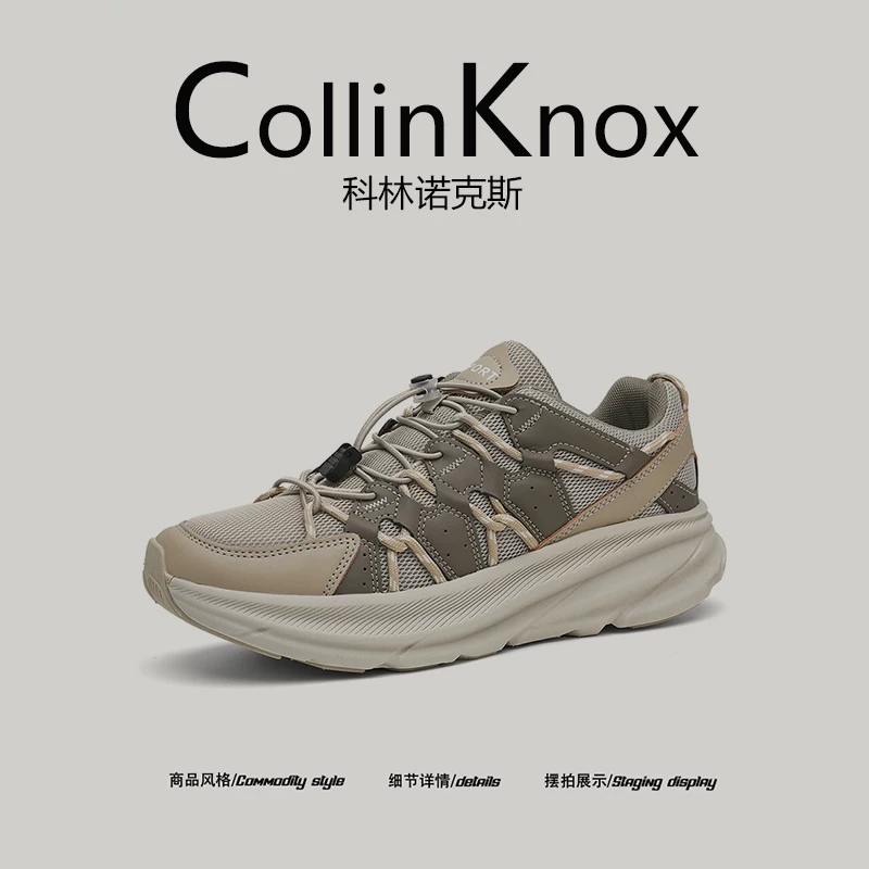 [Chất lượng thương mại quốc tế] Giày thể thao nam CollinKnox Xuân 2026 mới, giày bố độc đáo và đa năng
